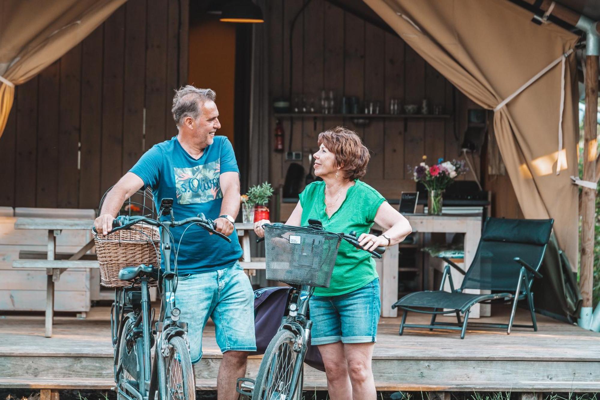 Glamping Holten Luxe Safaritent 1 Bagian luar foto