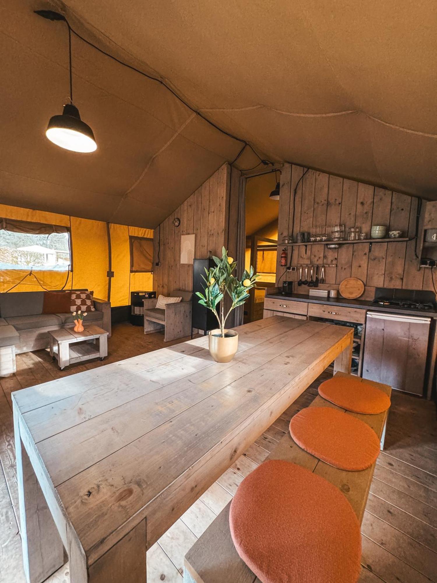 Glamping Holten Luxe Safaritent 1 Bagian luar foto
